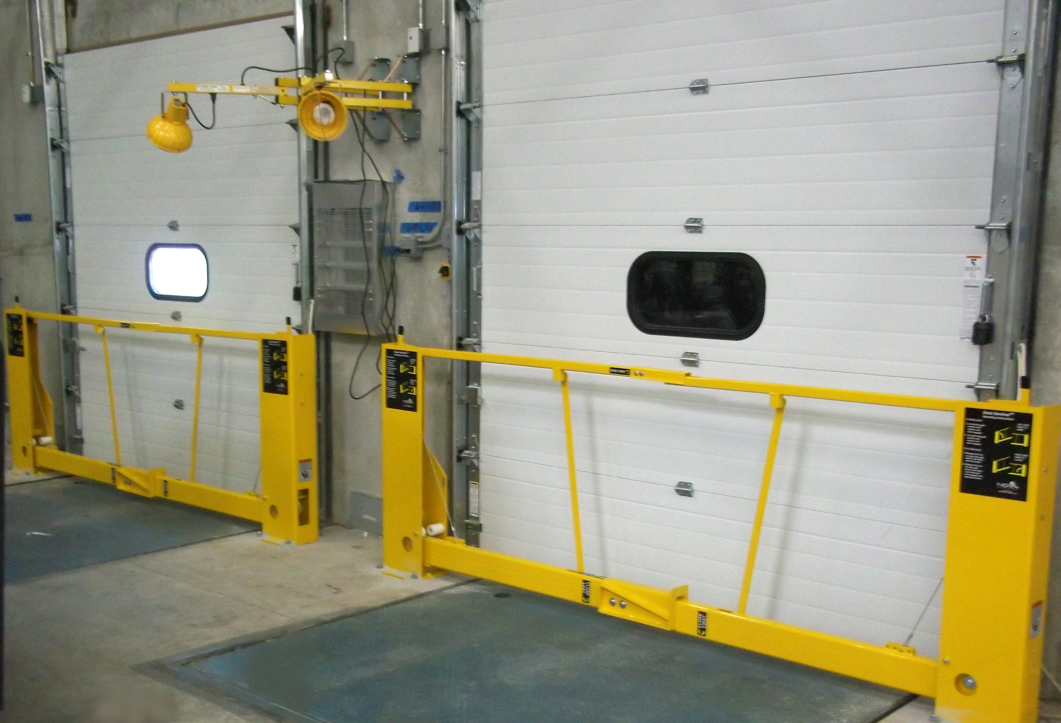Dock Sentinel™ Safety Gates | Nova Technology Loading Dock Equipment